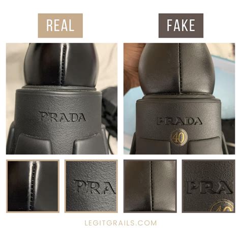 fake prada boots vs real|prada shoes for dummies.